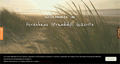 Desktop Screenshot of ferienhaus-strandidyll-usedom.de