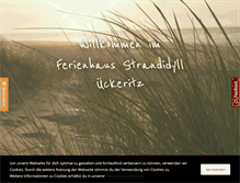 Tablet Screenshot of ferienhaus-strandidyll-usedom.de